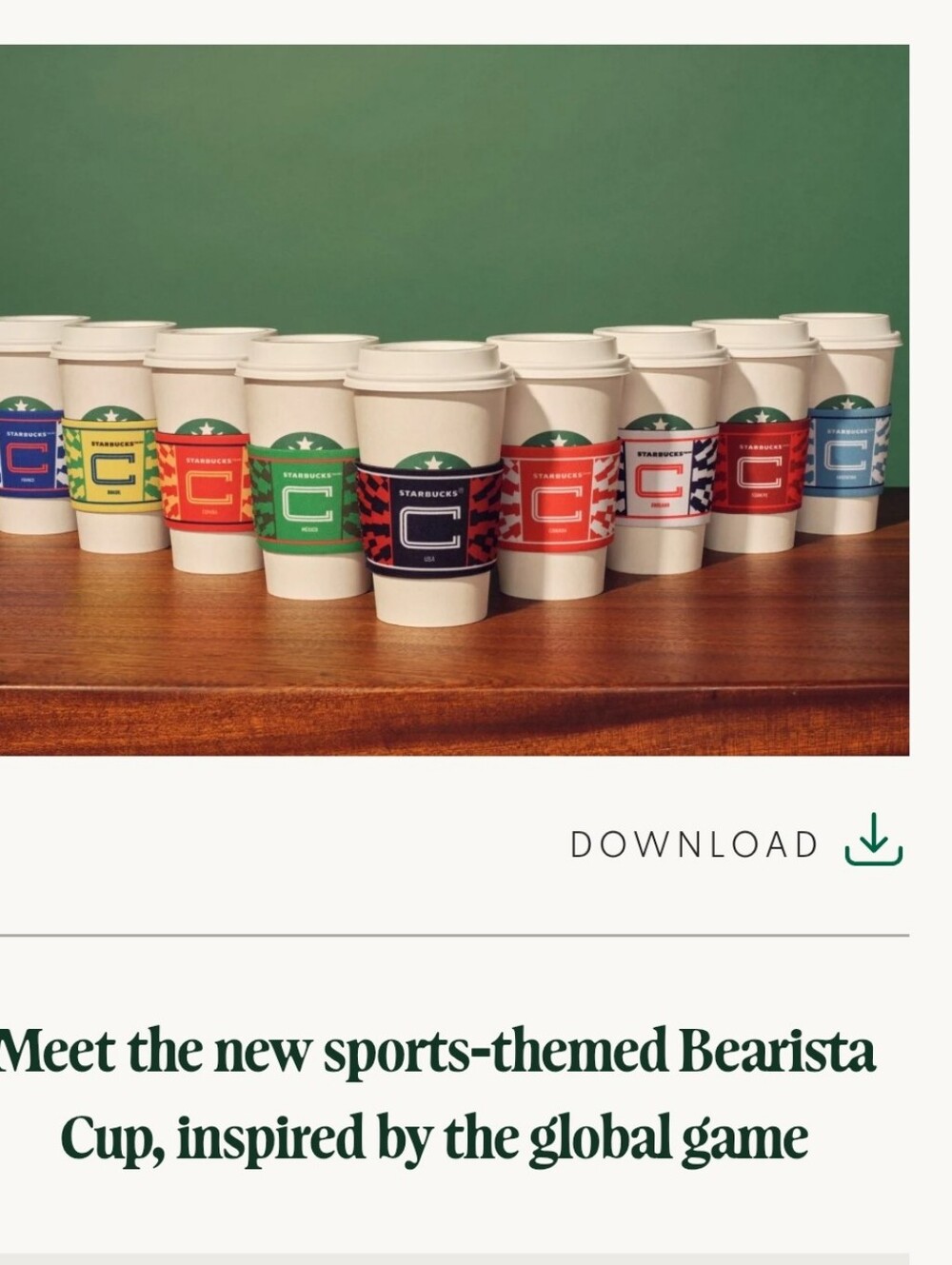 Starbucks Collectibles FIFA Cozis [set of 23]